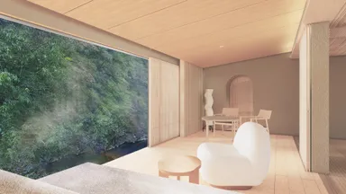 客室「瀬音・風香」リビング