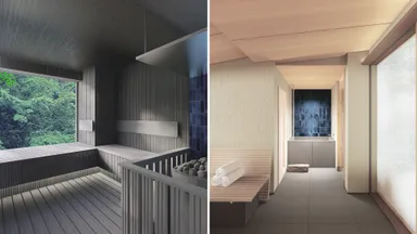 客室サウナ・水風呂