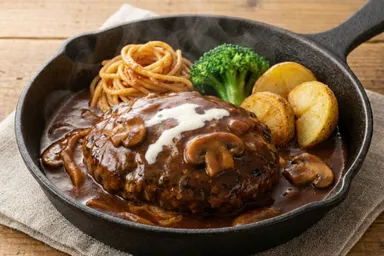 シチューハンバーグ