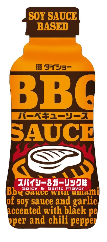 BBQソース スパイシー&ガーリック味