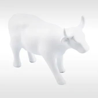 ペイント前の「カウ(牛)」