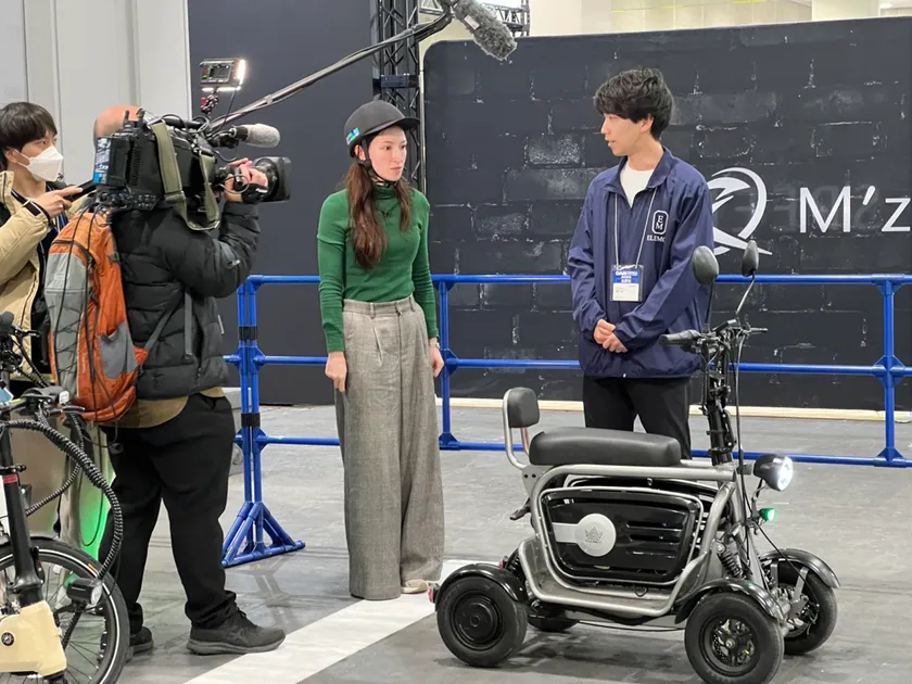 TV取材の様子