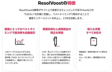 ResolVoostの特徴