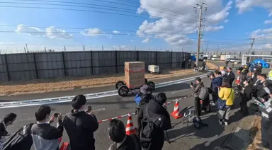 実証実験の様子