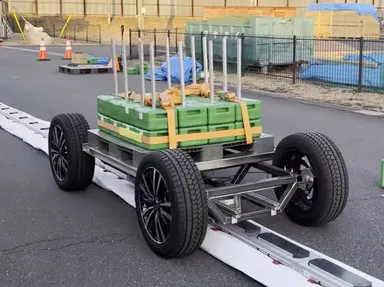 重量物(搬送車両・400キロ・パレット手積み)