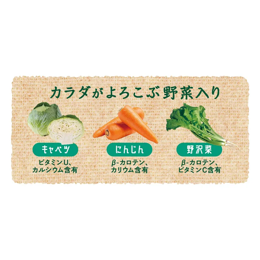 3種の野菜