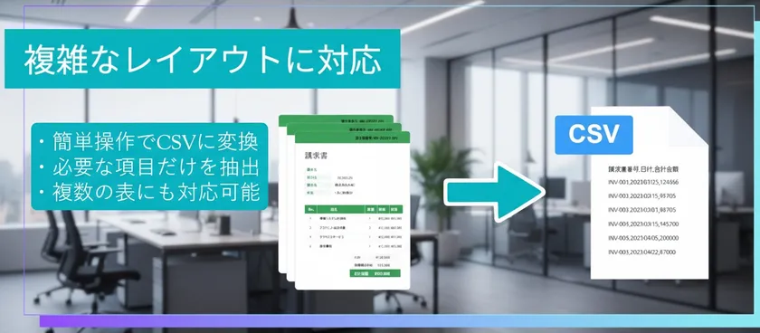 Excel to CSVデータ変換で効率化が可能「xFormly(フォームリー)」
