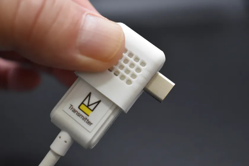 MCCMT250にホワイトハットを装着2