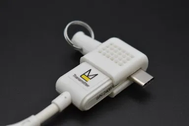 付属の2重リングを装着