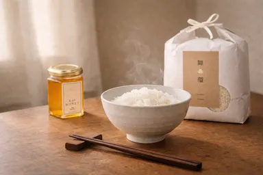 ミツバチ米「舞環」+はちみつ