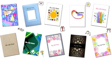 MyLifeNote表紙デザイン