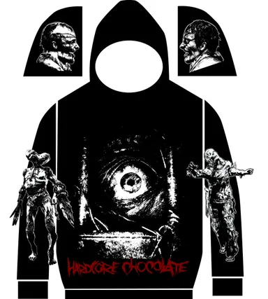 異形の骸パーカー(front)