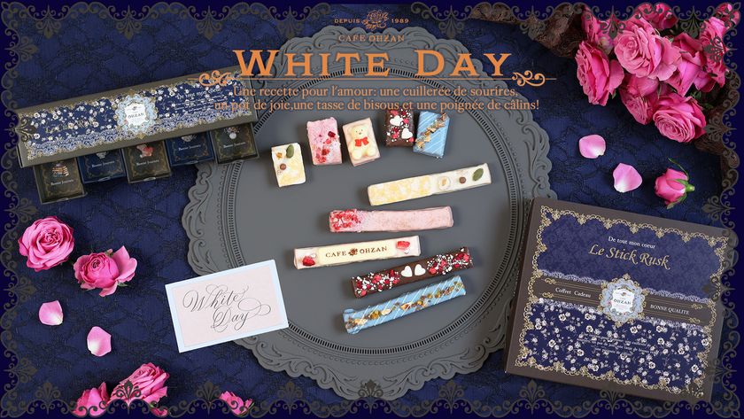 ホワイトデー限定ラスクが2月20日に期間限定新登場　
クロワッサンラスクで有名なCAFE OHZAN(カフェオウザン)
