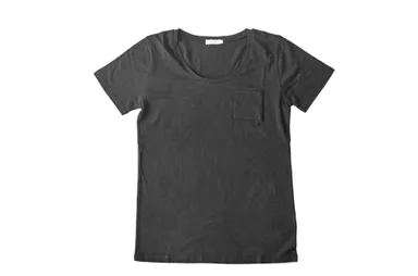 レディース オーガビッツUネックポケット付き半袖Tシャツ