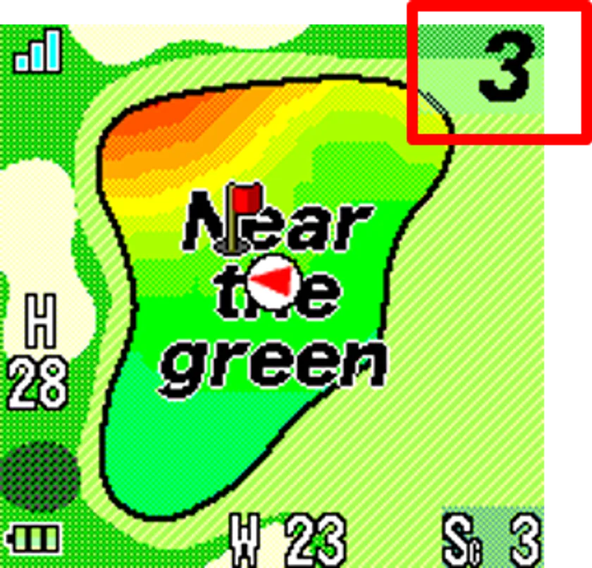 パットや短い距離のアプローチを自動で検知できるようになります