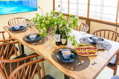 メインダイニングテーブル