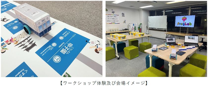 ～ロボットプログラミングで阪神電車を走らせよう～
「プログラボ 電車まつり」を開催します！
阪神電車の制服試着・クイズコーナー・
ロボットの展示など盛りだくさんの2日間
＜参加無料＞