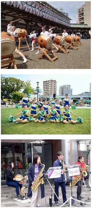 コース沿道応援会場_パフォーマンス