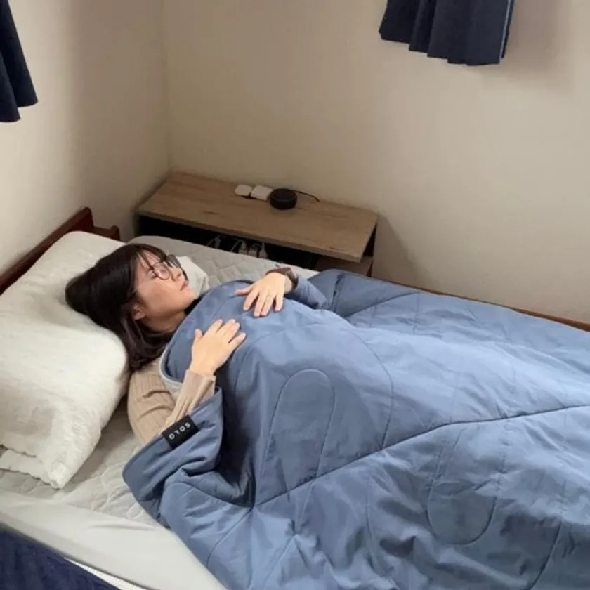 掛け布団として