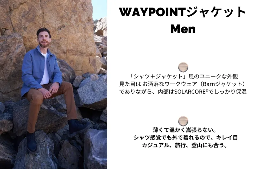 Waypointメンズ概要