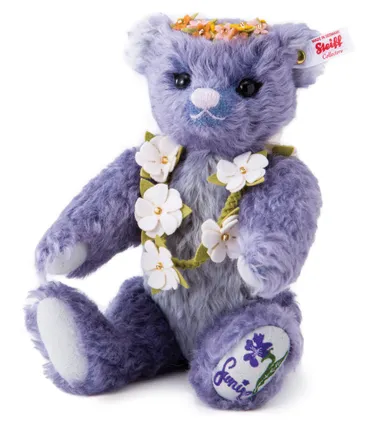 すみれテディベア画像　