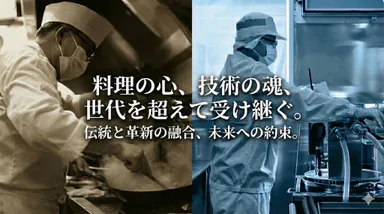 世代を超えて受け継ぐ「料理の心」と、未来を切り拓く「科学の魂」