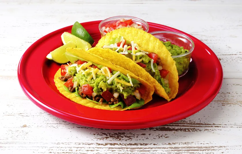 調理例(タコス)