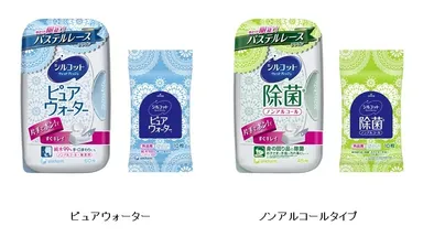 シルコット ウェットティッシュ パステルレースデザイン