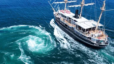 世界最大級の渦潮