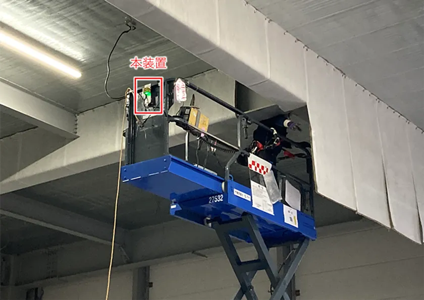 写真2:現場での使用状況