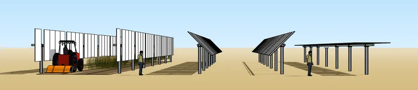 図1. 路地栽培環境を制御するFARBO