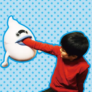 妖怪ウォッチビーズぬいぐるみ　ウィスパー(4)