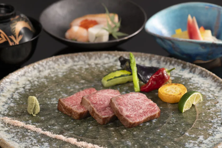 松阪牛のロースステーキ