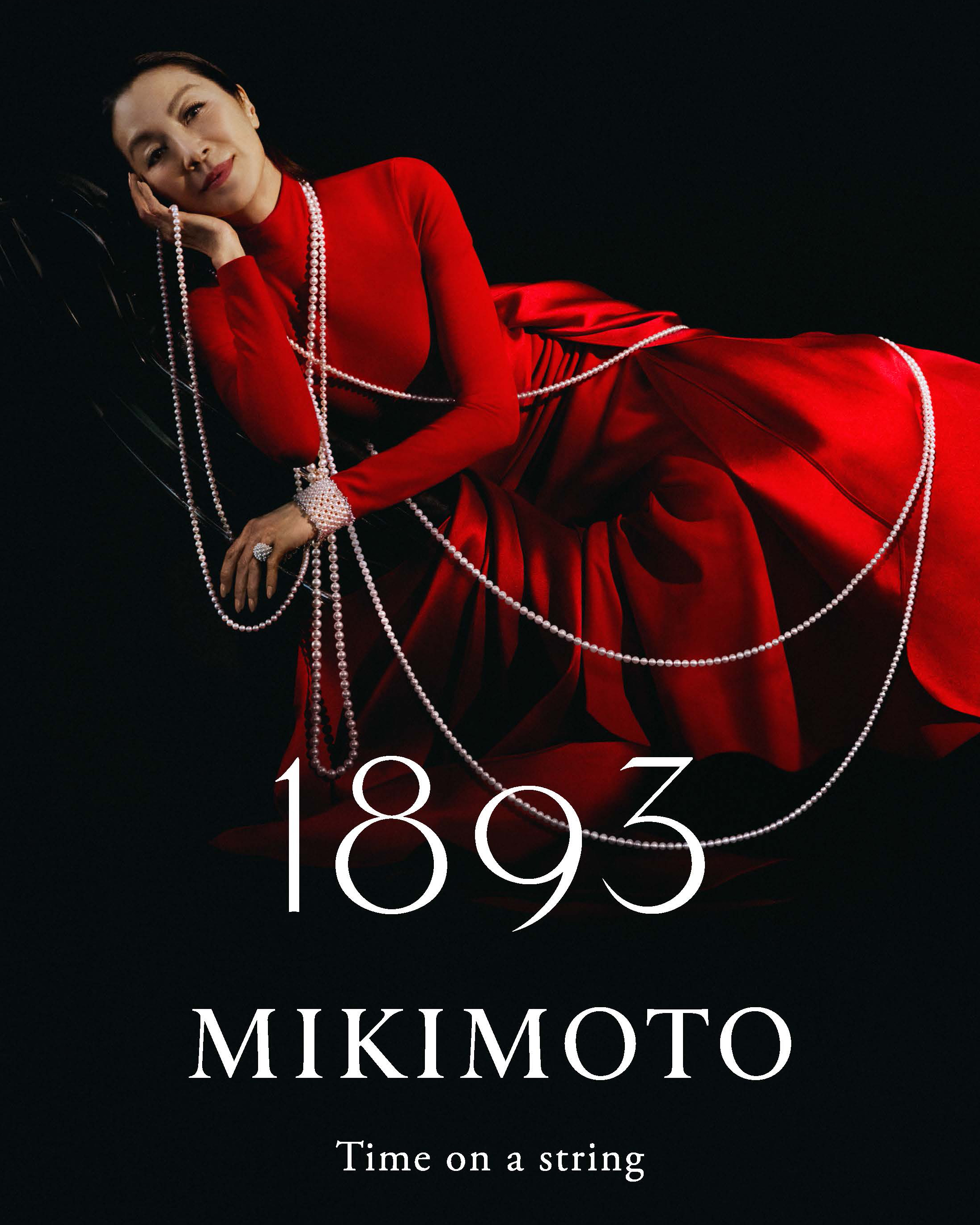 MIKIMOTOがハリウッド女優ミシェル・ヨー起用、「1893 MIKIMOTO ―Time on a string―」グローバルキャンペーンを公開