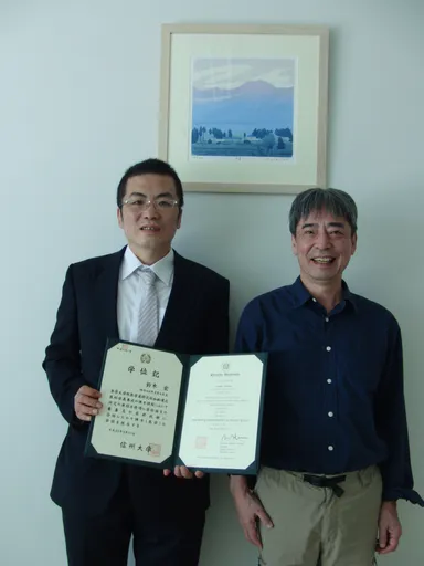 インターバル速歩の世界的権威能勢教授と学位授与記念