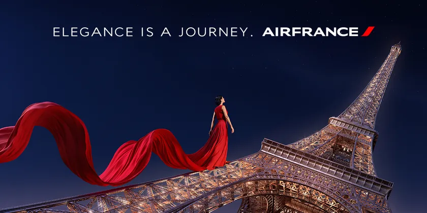 AIR FRANCE, ELEGANCE IS A JOURNEY