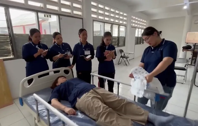 介護研修の模様(3)