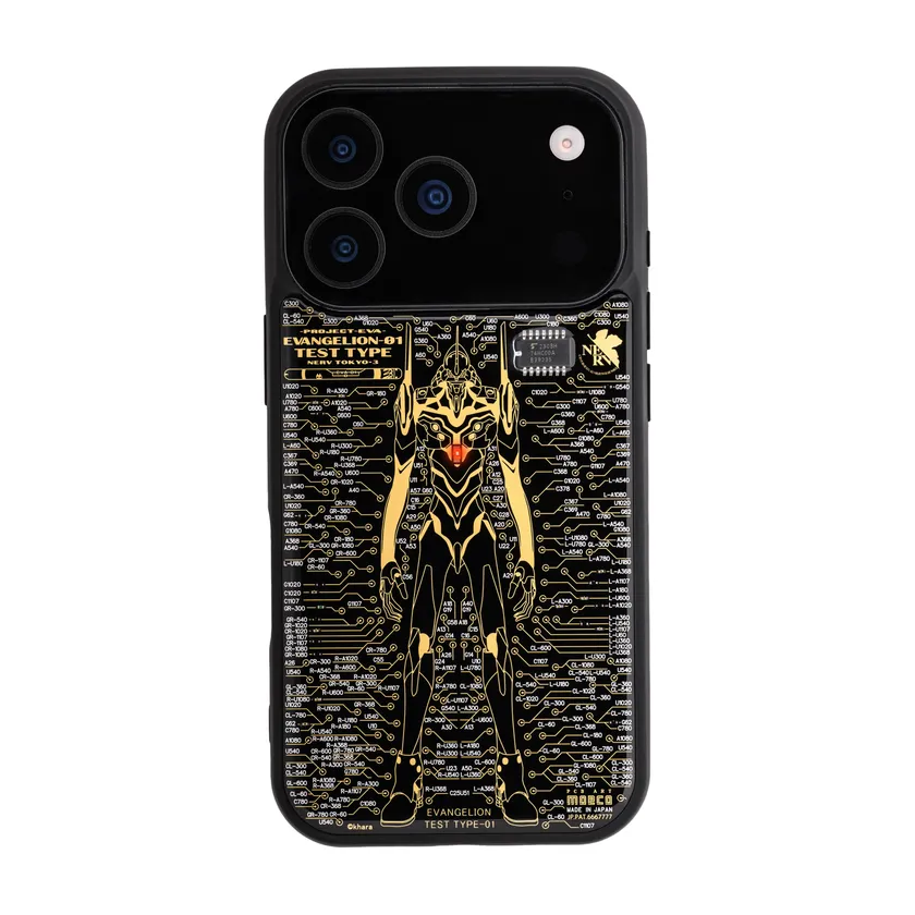 FLASH EVA01 基板アート iPhone 17 Proケース