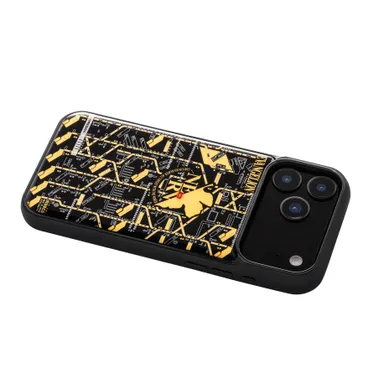 FLASH NERV 基板アート iPhone 17 Pro Maxケース　ななめ