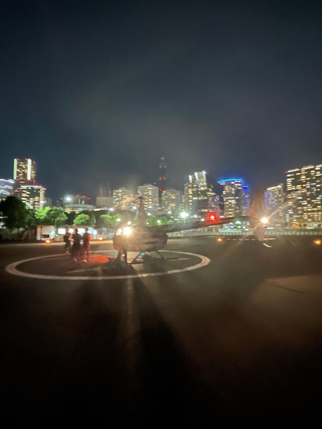 観光都市中心部から出発するヘリの夜景飛行は国内唯一
観光フライトの取材受入れが可能に