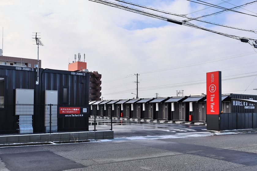 富山県滑川市にコンテナホテル
「HOTEL R9 The Yard 滑川」が2026年3月28日(土)開業！