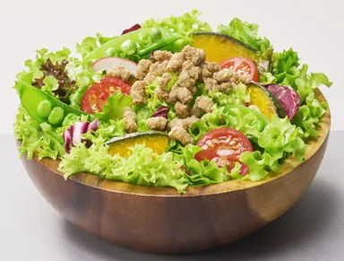 『サクサクたんぱく』使用例