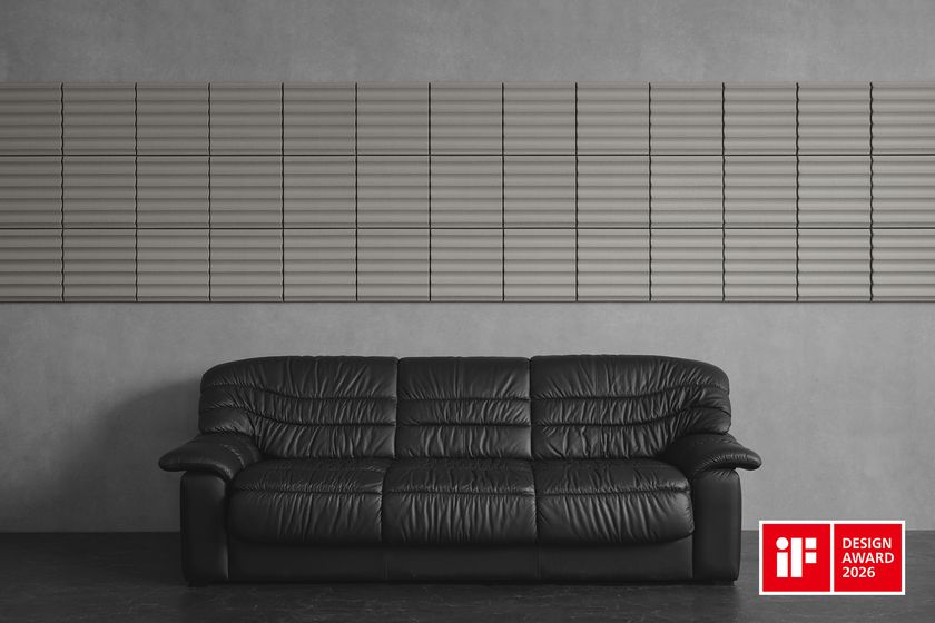 REBORN PULP 吸音パネルが世界三大デザイン賞
「iF DESIGN AWARD 2026」を初受賞