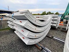 写真1:製造後の仮置状況