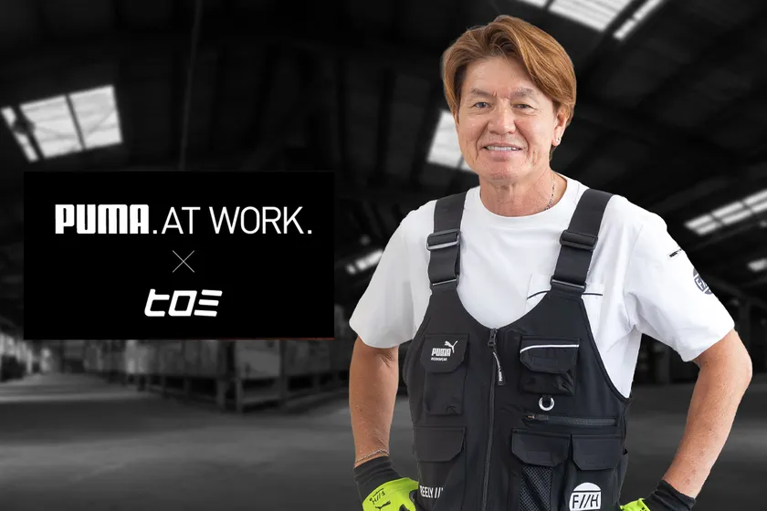 PUMA.AT WORK. × HIROMI コラボ企画第2弾・ポロシャツ・Tシャツ