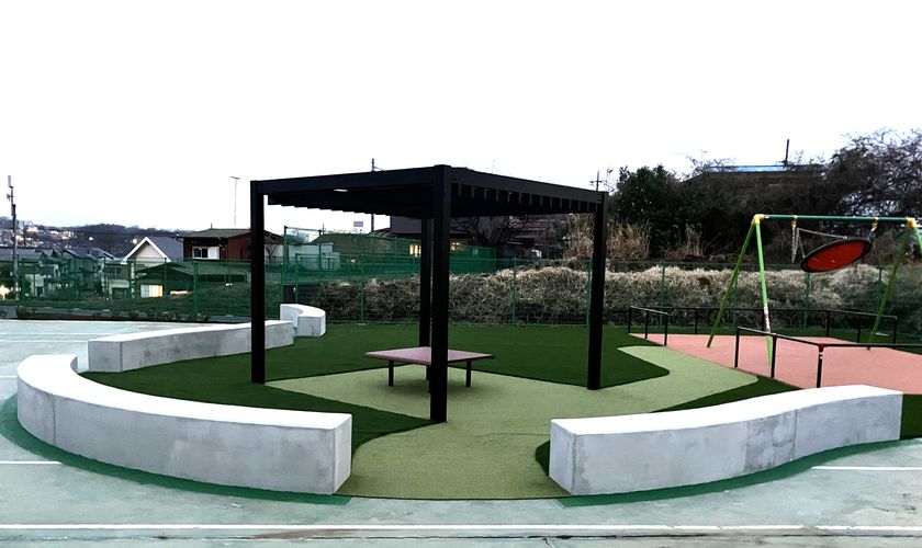 CPコンクリートコンソーシアムと日野市が連携協定を締結し、
「西平山あそびば」と豊田駅前にCPコンクリートを施工