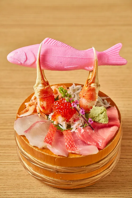 お魚とったどー!丼 ~8種桶丼~