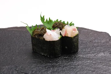 前どれあかもくの漁師めし軍艦