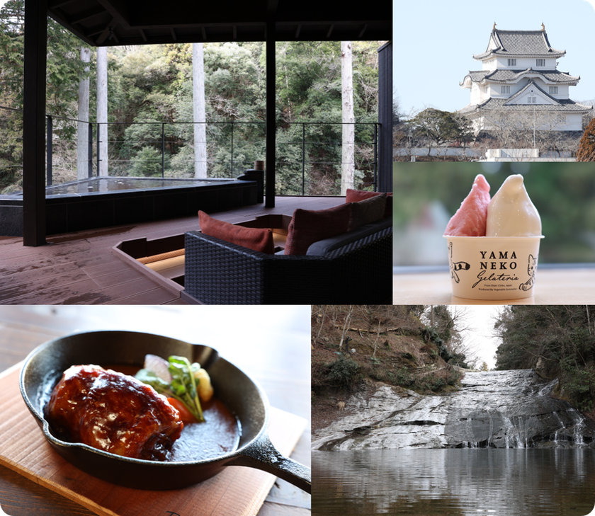 都心から約90分の秘境！
千葉・養老渓谷温泉郷の最新スポット＆グルメをご紹介