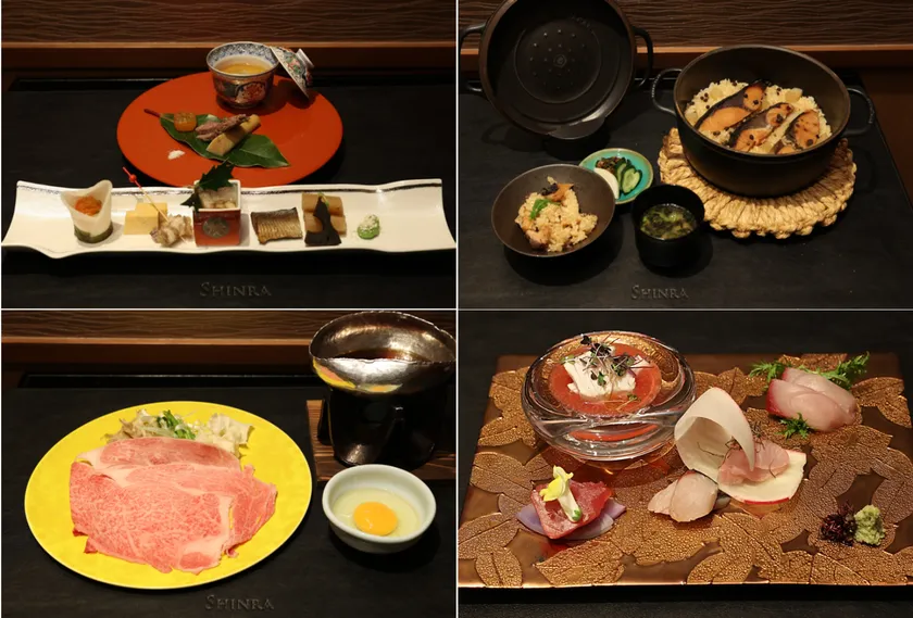 房総の旬の食材を使用したコースメニュー